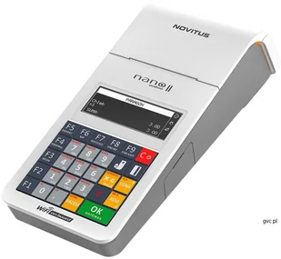 Novitus Kasa fiskalna NANO II ONLINE biała - Kasy fiskalne - miniaturka - grafika 3