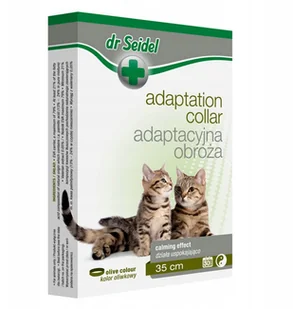 DERMAPHARM DR SEIDEL ADAPTACYJNA OBROŻA KOTY 35 CM 5901742001162 - Obroże dla kotów - miniaturka - grafika 2