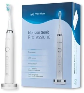 Meriden Sonic+ Professional Biały - Szczoteczki elektryczne - miniaturka - grafika 2