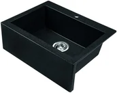 Zlewozmywaki - Laveo Komodo czarny 1-komorowy | SBK710T - miniaturka - grafika 1