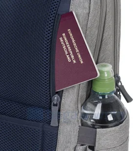 Rivacase Plecak na laptop 15,6" Suzuka 7760 Szary 7760 Grey - Torby na laptopy - miniaturka - grafika 6