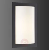 Lampy ogrodowe - Oświetlenie LCD LCD Zewnętrzny kinkiet LED Antracytowy, 1-punktowy 044LEDSEN - miniaturka - grafika 1