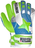 Piłka nożna - Derbystar Derby Star Attack XP 13 rękawice bramkarskie, niebieski, 9.5 2678095000 - miniaturka - grafika 1