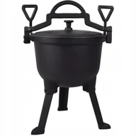 Kociołki - Kociołek żeliwny garnek myśliwski na pieczonki 4L - miniaturka - grafika 1