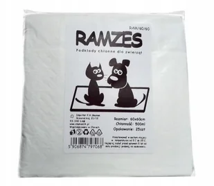 Ramzes Podkłady maty do nauki sikania 60x60 25szt - Maty do nauki czystości - miniaturka - grafika 12