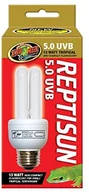 Terraria - Zoo Med FS-c5me repti Sun, lampa do 5.0 Mini Compact UVB gadów, 13 W 25156 - miniaturka - grafika 1