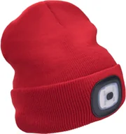 Survival - akcesoria - EXTOL EXTOL LIGHT Czapka latarką czołową 45lm,ładowalna,USB,czerwona,rozmiar uniwersalny 43198 - miniaturka - grafika 1