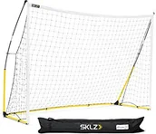 Piłka nożna - SKLZ sklz quickster Goal futsal (3 m x 2 m) bramka do piłki nożnej, żółto-czarna, One Size SOCC-KF32-001_jaune-noir - miniaturka - grafika 1