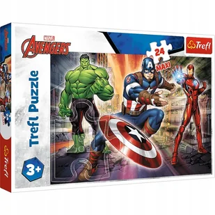 Puzzle 24 elementy Maxi W świecie Avengersów - Puzzle - miniaturka - grafika 2