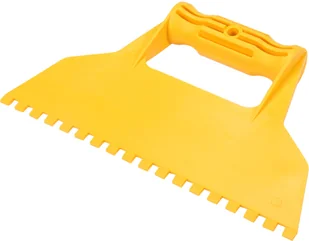 VOREL Szpachla plastikowa do zapraw i klejów 225mm z zębami 6x6mm 05972 ZYSKAJ RABAT 30 ZŁ 05972 - Narzędzia murarskie - miniaturka - grafika 2