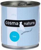 Mokra karma dla kotów - Cosma Nature 12 x 280 g Tuńczyk z całymi sardelkami - miniaturka - grafika 1