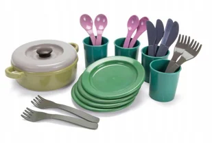 Dantoy Green Bean Zestaw obiadowy z recyklingu - Zabawki AGD - miniaturka - grafika 2