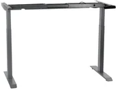 Inne meble biurowe - Stema UT Dwusilnikowy stelaż metalowy biurka (stołu) z elektryczną regulacją wysokości, elektryczny, UT04-2T/A, kolor alu - noga 2-segmentowa UT04-2T/58/A - miniaturka - grafika 1