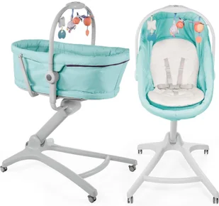 Chicco ŁÓŻECZKO KOŁYSKA BABY HUG 4w1 AQUARELLE 05079173110000 Enova36340 - Łóżeczka i kojce - miniaturka - grafika 6