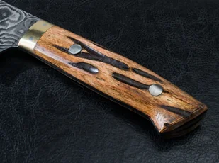 Mistrz Takeshi Saji Takeshi Saji YBB Nóż Santoku 18cm VG-10 h-v10d-sa-180ybb - Noże kuchenne - miniaturka - grafika 5