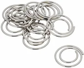 Spinacze i klipsy do papieru - Alco Albert Albert 270 spinacze biurowe"CIRCULAR", średnica: 20 mm, okrągłe, niklowane z połyskiem, puszka 50 sztuk 270 - miniaturka - grafika 1