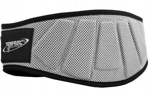 Trec Pas Kulturystyczny Szeroki Materiałowy Szary - Pasy kulturystyczne - miniaturka - grafika 4