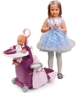 Smoby Baby Nurse Wielofunkcyjna walizka 1756573 - Lalki dla dziewczynek - miniaturka - grafika 3