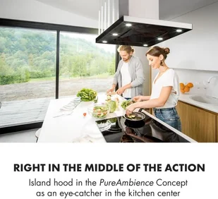 Klarstein Valeria 90 Czarny - Okapy kuchenne - miniaturka - grafika 2