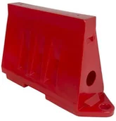 Wyposażenie miejsc publicznych - Bariera drogowa U-14e czerwona - miniaturka - grafika 1