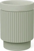 Pojemniki łazienkowe - Marc O'Polo Pojemnik The Wave 10 cm jasnozielony 730297-623-005 - miniaturka - grafika 1