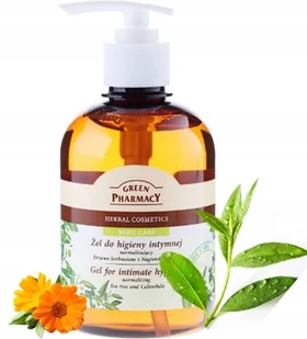 Green Pharmacy ELFA PHARM - żel do higieny intymnej Drzewo herbaciane, nagietek - Żele do higieny intymnej - miniaturka - grafika 3