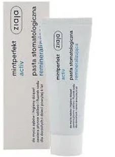 Ziaja Mintperfekt Activ pasta do zębów stomatologiczna remineralizująca 75ml 54389-uniw - Pasty do zębów Ziaja Mintperfekt Activ pasta do zębów stomatologiczna remineralizująca 75ml 54389-uniw - Pasty do zębów - miniaturka - grafika 1