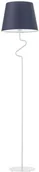 Lampy stojące - Lysne Lampa salonowa z białym stelażem FOGO 500008/11 - miniaturka - grafika 1