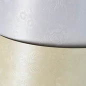 Papier do drukarek - Argo Karton Ozdobny Premium 220g/m2 - faktura FLORAL kolor Diamentowa Biel - 20 (203301) - miniaturka - grafika 1