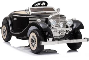 LEAN CARS Auto na akumulator Mercedes 540K Czarny 7723 - Pojazdy elektryczne dla dzieci - miniaturka - grafika 2