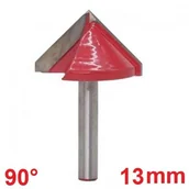 Frezy - Frez VHM 3D 13mm 90 stopni chwyt 6mm carving - miniaturka - grafika 1