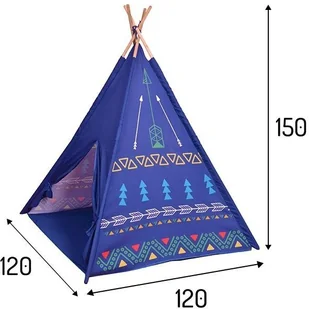 ECOTOYS ECOTOYS NAMIOT TIPI DLA DZIECI WIGWAM 81795 - Namioty i tipi dla dzieci - miniaturka - grafika 5