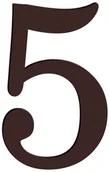 Numery na dom - Cyfra 5 WYS. 18 CM - miniaturka - grafika 1