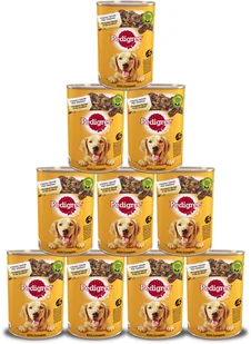 Pedigree Adult mokra karma dla psów z kurczakiem i warzywami w galaretce 12x400g 44859-uniw - Mokra karma dla psów - miniaturka - grafika 4