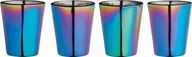 Kieliszki - Kitchen Craft KitchenCraft Kieliszki do shotów metaliczne Metallic rainbow 4 szt uniwersalny twm_1010290 - miniaturka - grafika 1