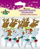 Decoupage - TITANUM Kształty piankowe X-Mas 3D 10szt - miniaturka - grafika 1