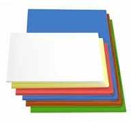 Noże kuchenne - Hygiplas Deska do krojenia hygi Plas j036 bardzo grube wysoka gęstość, niebieski J036 - miniaturka - grafika 1