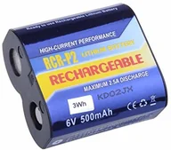 Akumulatory do aparatów dedykowane - Avacom Akumulator fotograficzny CR-P2, DL223A Li-Fe 6V 500mAh 3Wh DICR-223-03B - miniaturka - grafika 1