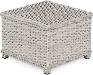 HOME &amp; GARDEN Meble ogrodowe technorattanowe Bergamo White / Grey 645958 - Meble ogrodowe - miniaturka - grafika 9