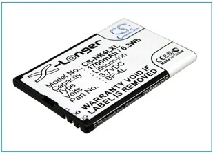 Cameron Sino Nokia E61i / BP-4L 1700mAh 6.29Wh Li-Ion 3.7V GC-BCE370 - Baterie do telefonów - miniaturka - grafika 2