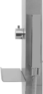 vidaXL Prysznic ogrodowy z podstawą Wpc stal nierdzewna 3051288 - Inne akcesoria do nawadniania - miniaturka - grafika 8