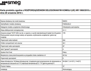 Lodówka Smeg FAB32LBL3 - Lodówki - miniaturka - grafika 5