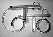 Uchwyty i mocowania do anten satelitarnych - Obejma kominowa "5" - miniaturka - grafika 1