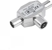 Inne akcesoria audio-wideo - NoName Rozgałęźnik ind metal 1 gn./2 wt ZLA0363 - miniaturka - grafika 1