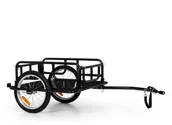 Przyczepki rowerowe - KLARFIT KLARFIT OX, przyczepka transportowa 40 kg / przyczepka rowerowa 65 l, opony 16" x 1,75, czarna BCT4-KL-Ox - miniaturka - grafika 1