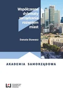 Ekonomia - Wydawnictwo Uniwersytetu Łódzkiego Współczesne dylematy zarządzania rozwojem miast - Danuta Stawasz - miniaturka - grafika 1