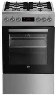 Kuchenka gazowo-elektryczna Beko FSE52330DXDS - Kuchenki gazowo-elektryczne - miniaturka - grafika 2