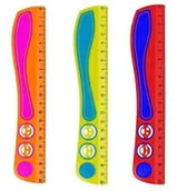 Artykuły biurowe - Linijka kidy'grip 20 cm - miniaturka - grafika 1