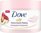 Peelingi do ciała - Dove Kremowy Peeling Pod Prysznic do Jedwabiście Gładkiej Skóry - 4 x 225 ml - miniaturka - grafika 1