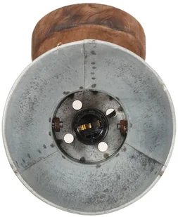 VidaXL Industrialne lampy ścienne/sufitowe 2 szt. srebrne 20x25 cm E27 320504  VidaXL - Lampy sufitowe - miniaturka - grafika 7